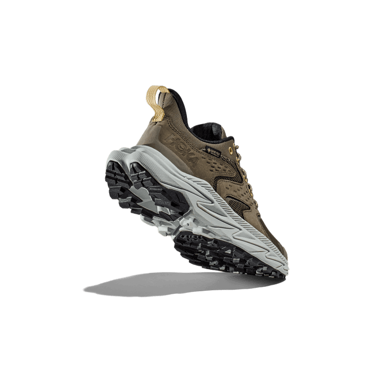 Hoka One One Anacapa 2 Low GORE-TEX 'Olive Haze Mercury' (GS) Angle 2