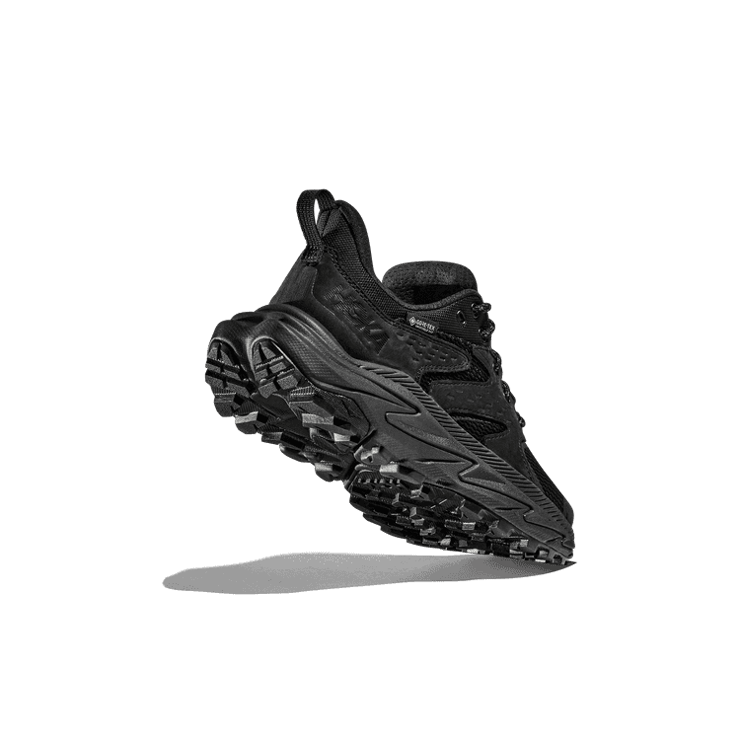 Hoka One One Anacapa 2 Low GORE-TEX 'Triple Black' (GS) Angle 2