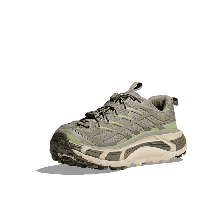 Hoka One One Mafate Three2 'Barley Seed Green' Angle 1