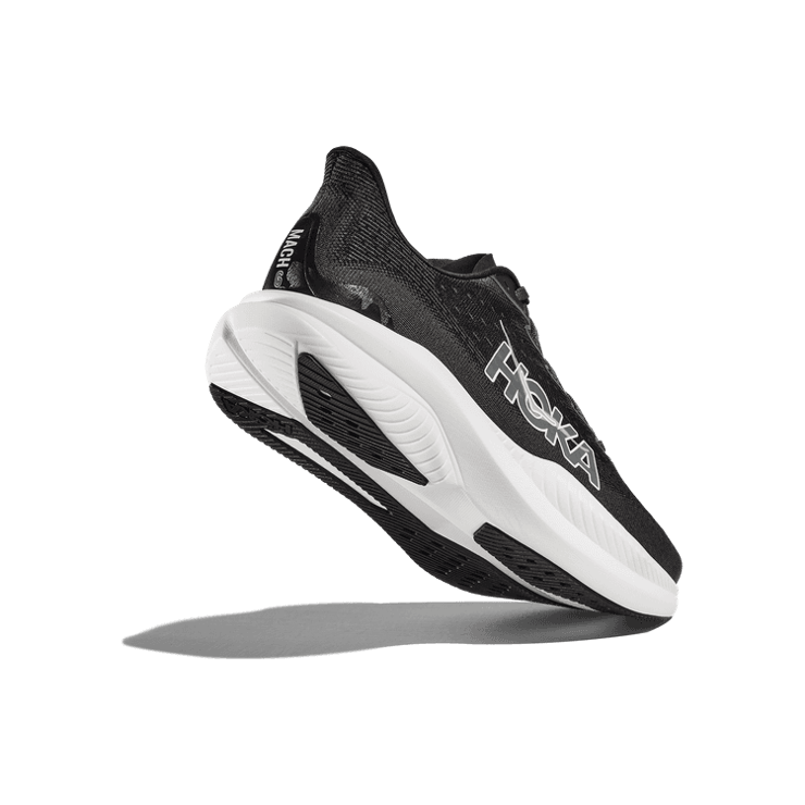 Hoka One One Mach 6 'Black White' (W) Angle 2
