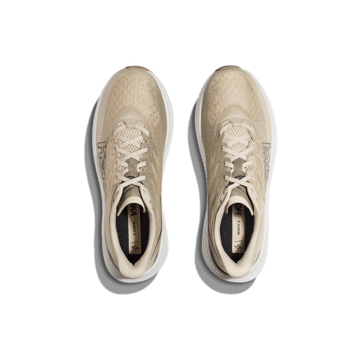 Hoka One One Mach 6 'Oat Milk Barley' Angle 0