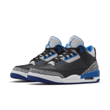Jordan 3 Retro Sport Blue Angle 2