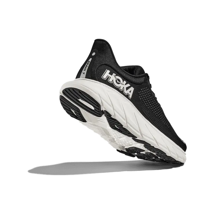 Hoka One One Arahi 7 'Black White' (W) Angle 2