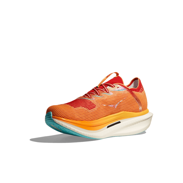 Hoka One One Cielo X1 'Cerise Solar Flare' Angle 0
