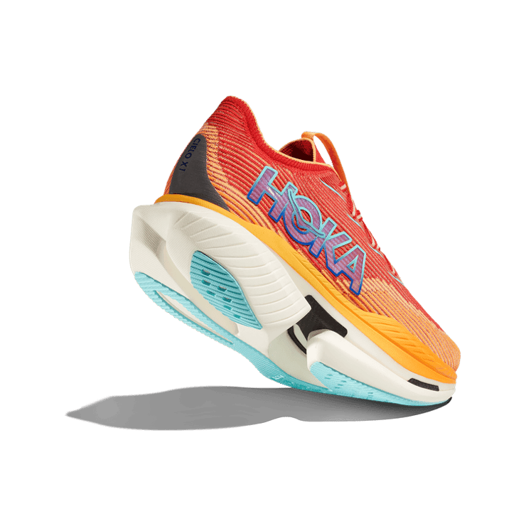 Hoka One One Cielo X1 'Cerise Solar Flare' Angle 1