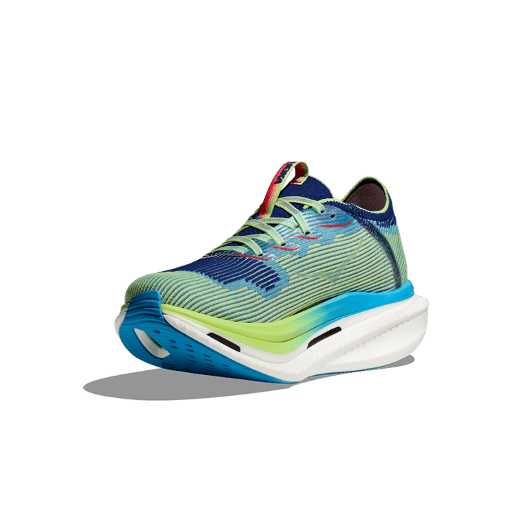 Hoka One One Cielo X1 'Evening Sky Lettuce' Angle 1