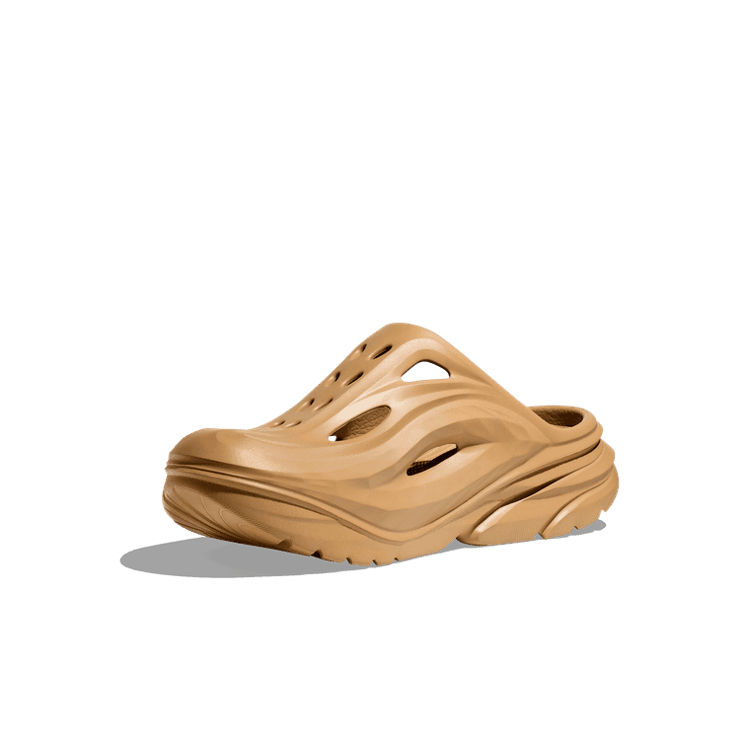Hoka One One Ora Recovery Mule 'Wheat' Angle 1