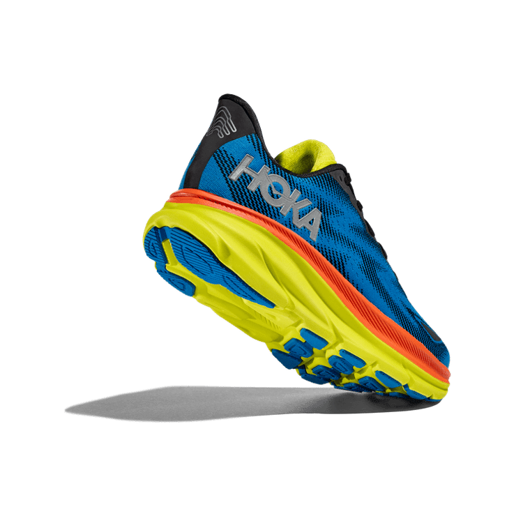 Hoka One One Clifton 9 GORE-TEX 'Black Diva Blue' Angle 2