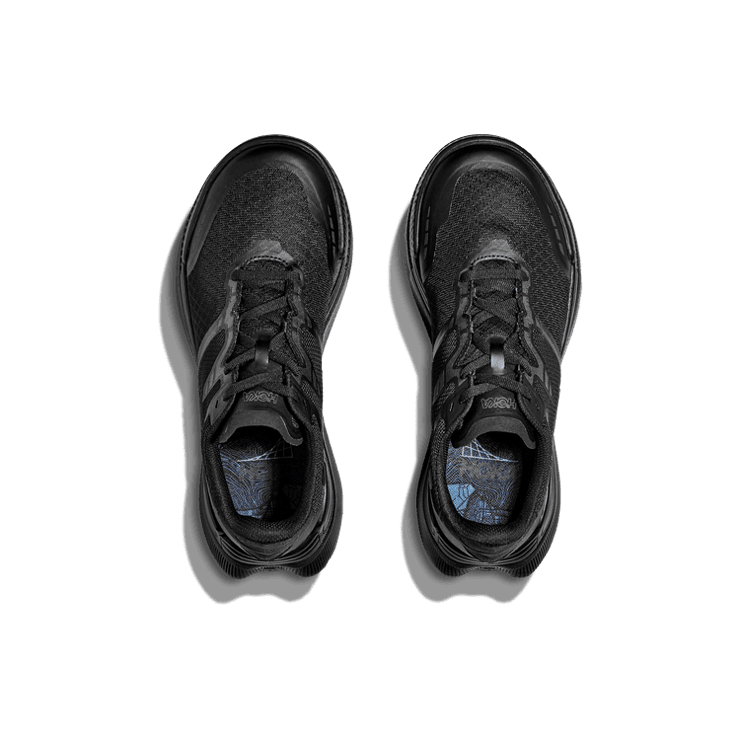 Hoka One One Transport X 'Triple Black' Angle 0