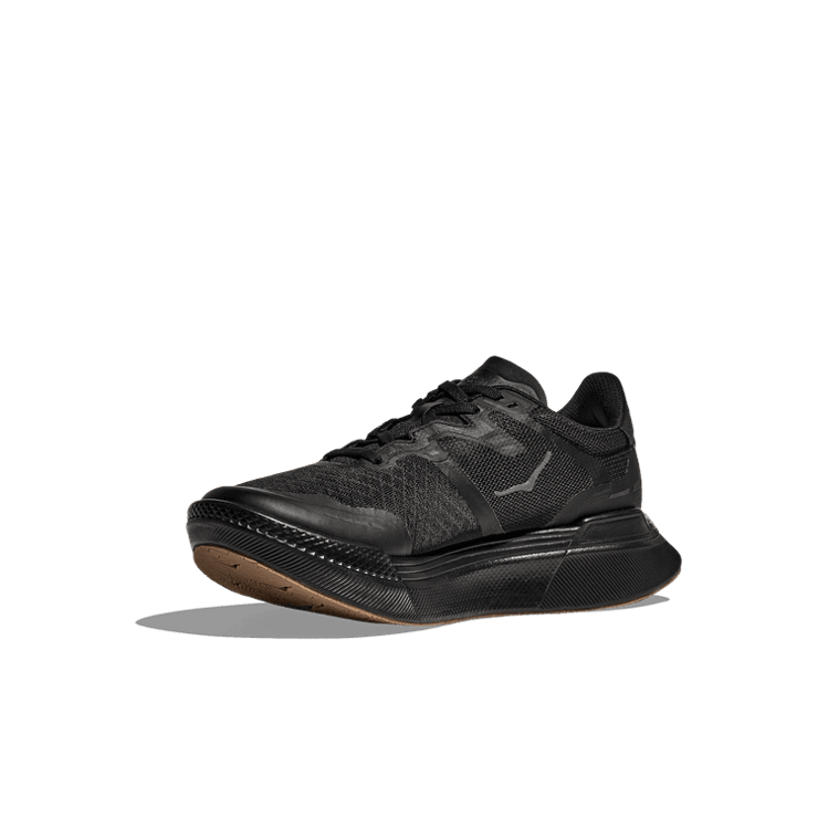 Hoka One One Transport X 'Triple Black' Angle 1