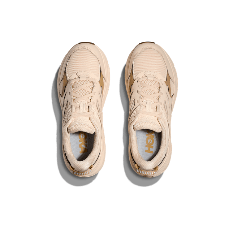Hoka One One Clifton L 'Vanilla Wheat' Angle 0