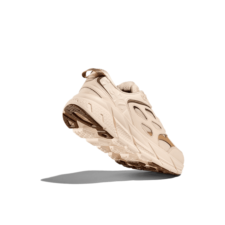 Hoka One One Clifton L 'Vanilla Wheat' Angle 2
