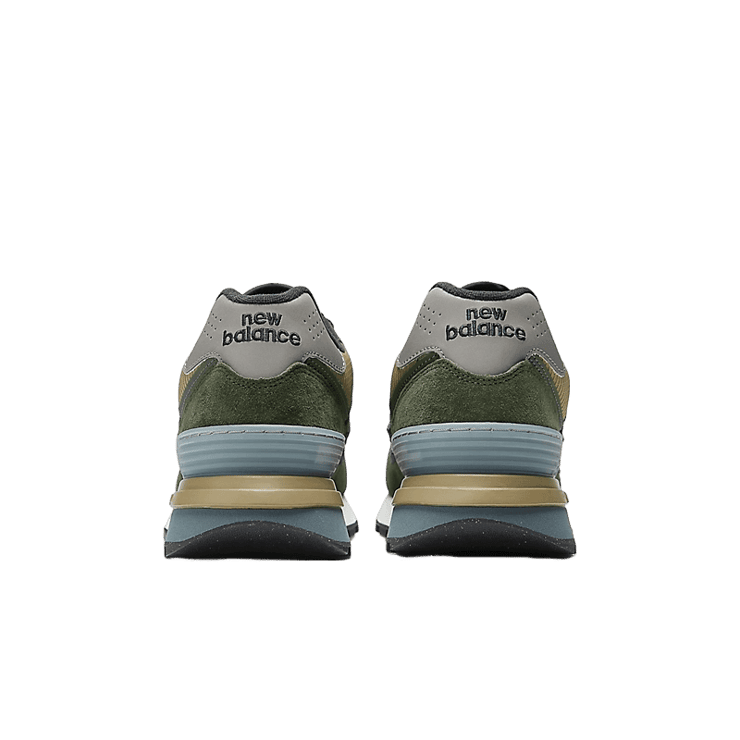 New Balance 574 Legacy Stone Island Dark Green Angle 4