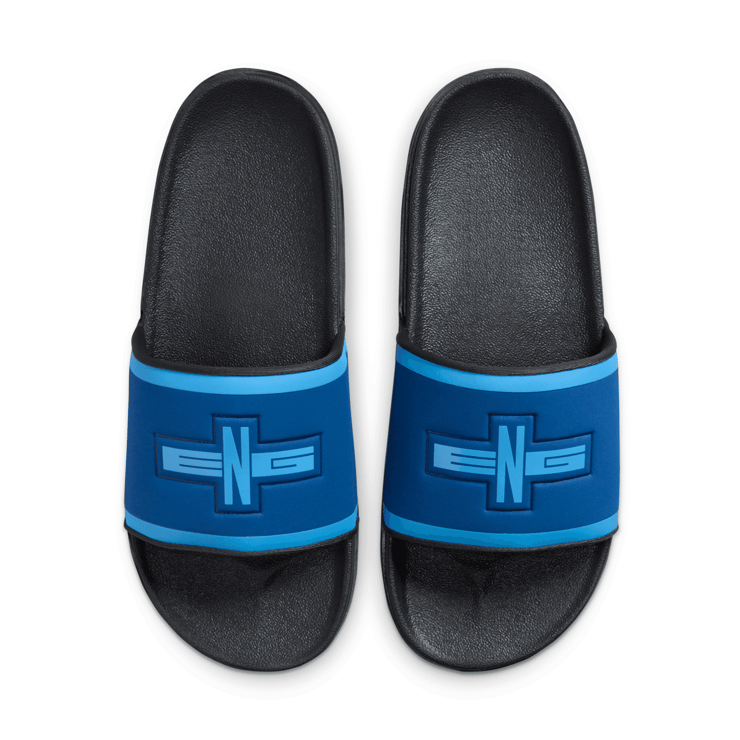 Offcourt (England) Nike Soccer Slides Angle 2
