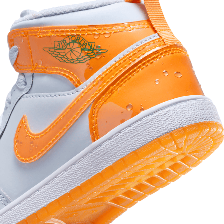 Air Jordan 1 Mid SE  'Gatorade Pack - Orange' (PS) Angle 5