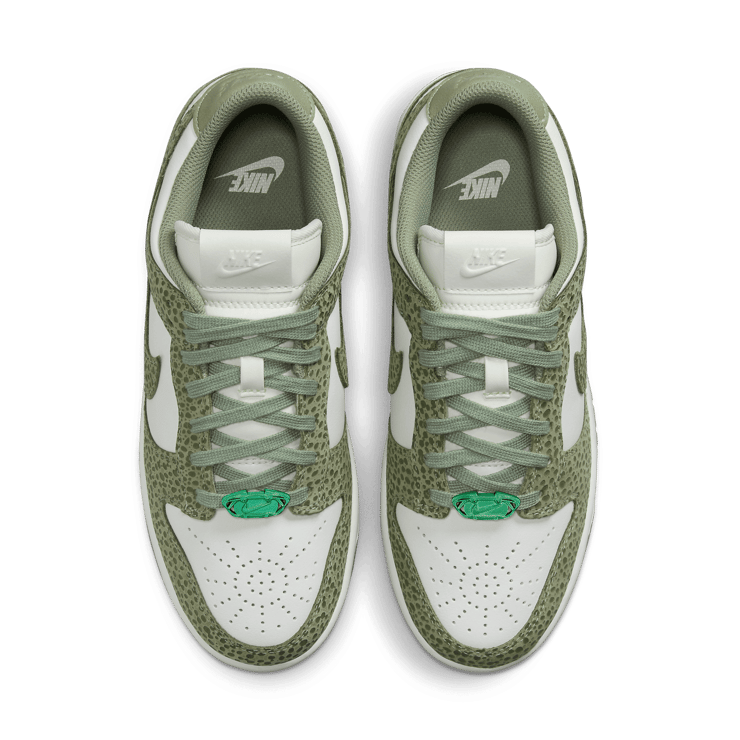 Nike Dunk Low Safari Print Honeydew (W) Angle 1