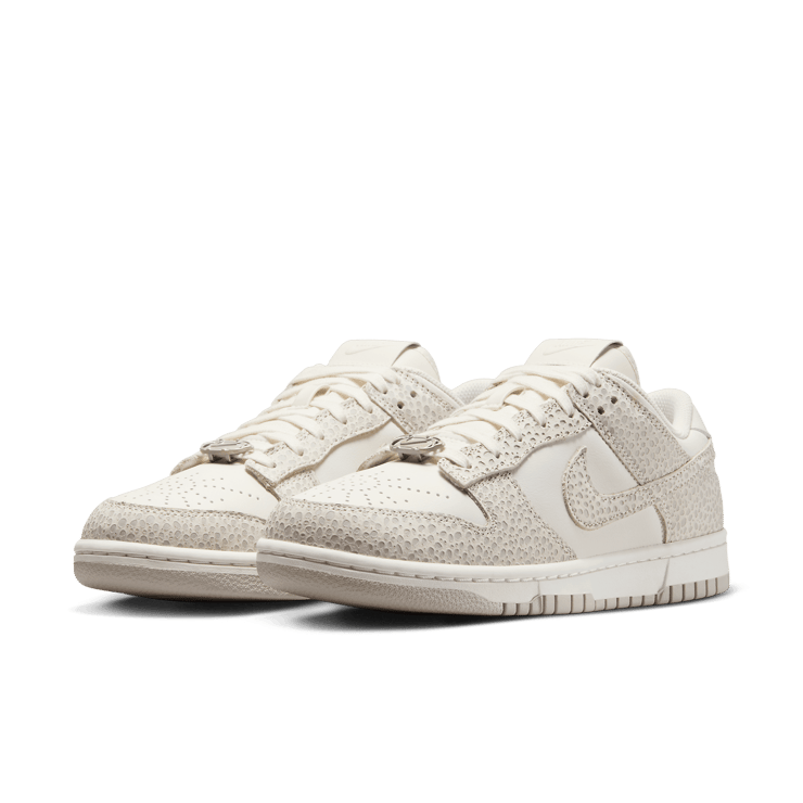 Nike Dunk Low Safari Print Phantom (W) Angle 2