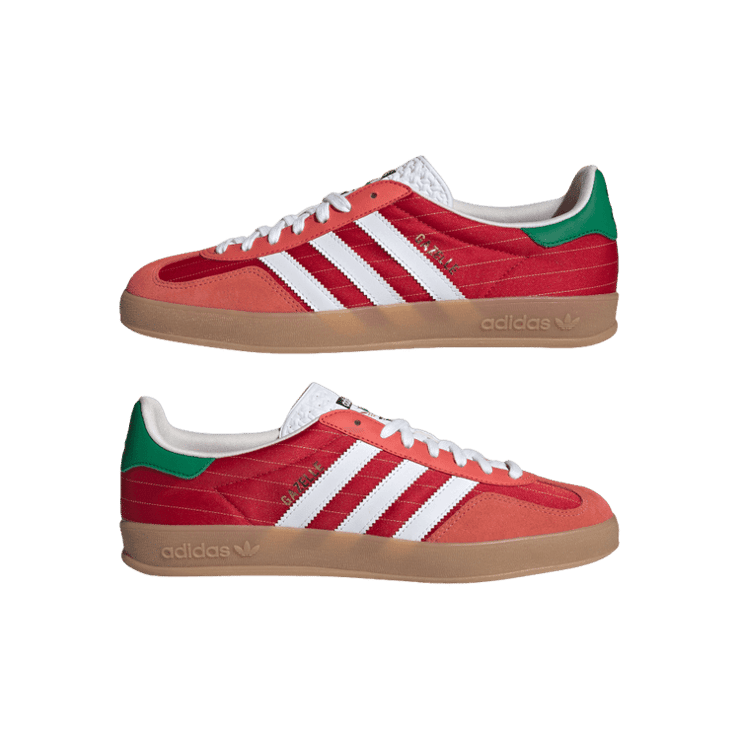 adidas Gazelle Indoor Olympic Red Angle 5