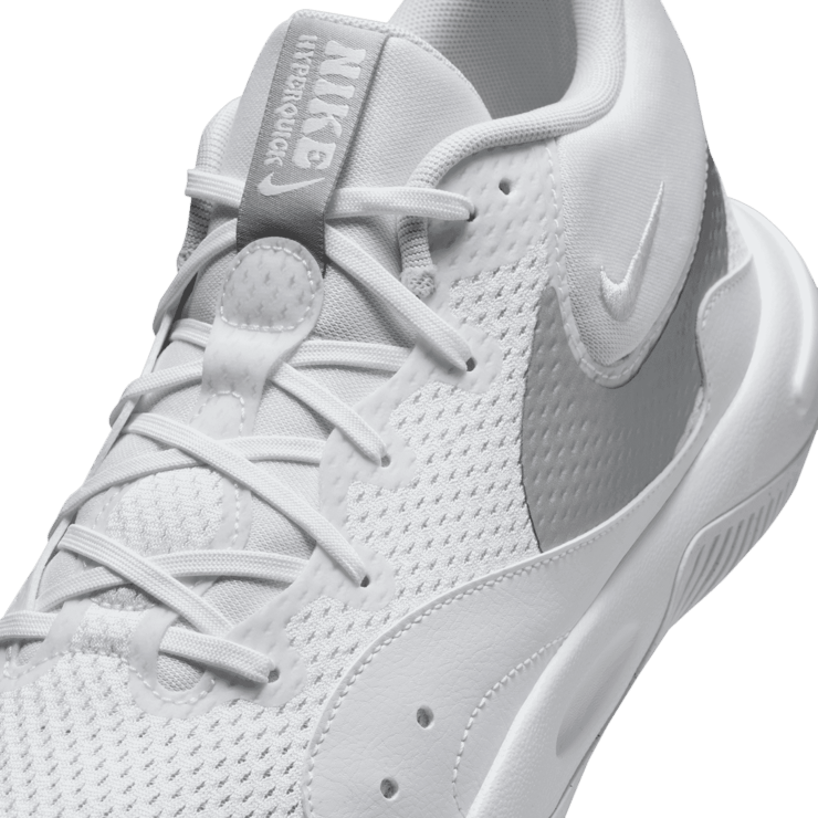 Nike Hyperquick 'White Metallic Silver' Angle 4