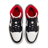 Air Jordan 1 Mid Black Gym Red (W) Angle 1