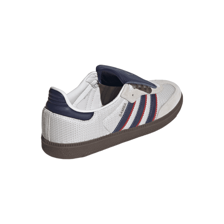 adidas Samba LT Crystal White Dark Blue Angle 3