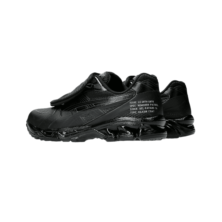 ASICS Gel-Kayano 14 SBTG x Limited Etd Monsoon Patrol Black Angle 1