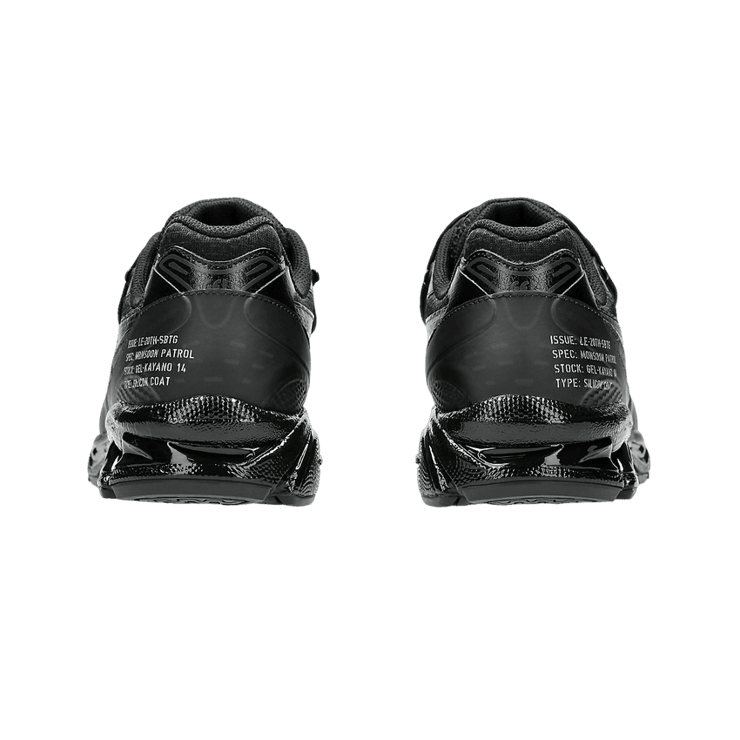 ASICS Gel-Kayano 14 SBTG x Limited Etd Monsoon Patrol Black ASICS Gel-Kayano 14 SBTG x Limited Etd Monsoon Patrol Black