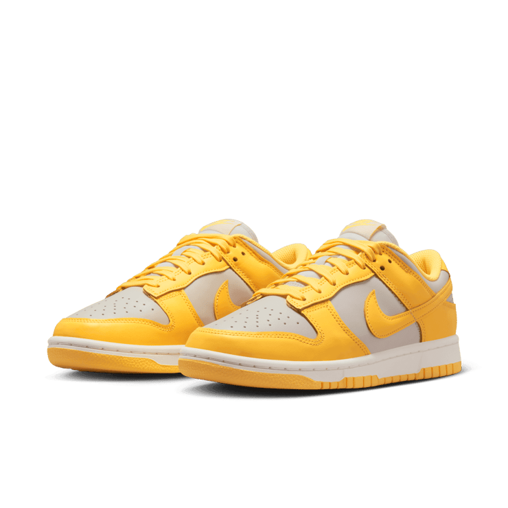 人気☆ NIKE ☆ (W) DUNK LOW LIGHT BONE CITRON PULSE This Women's Nike Dunk Low Comes In Light Bone Citron Pulse