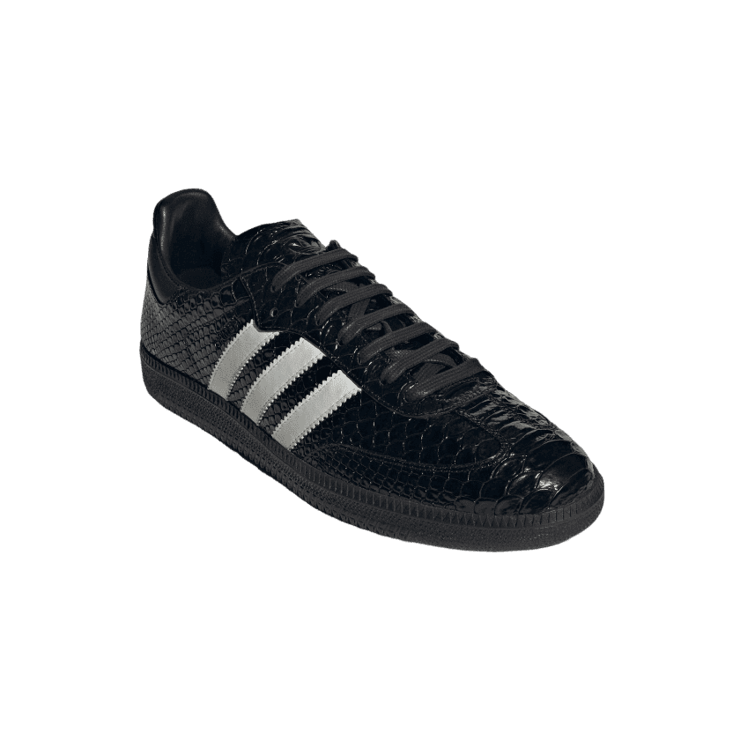 adidas Samba OG Made in Italy Black Croc Angle 2
