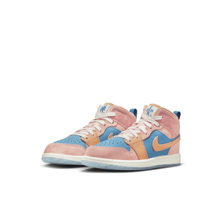 Air Jordan 1 Mid SS Zen (PS) Angle 2