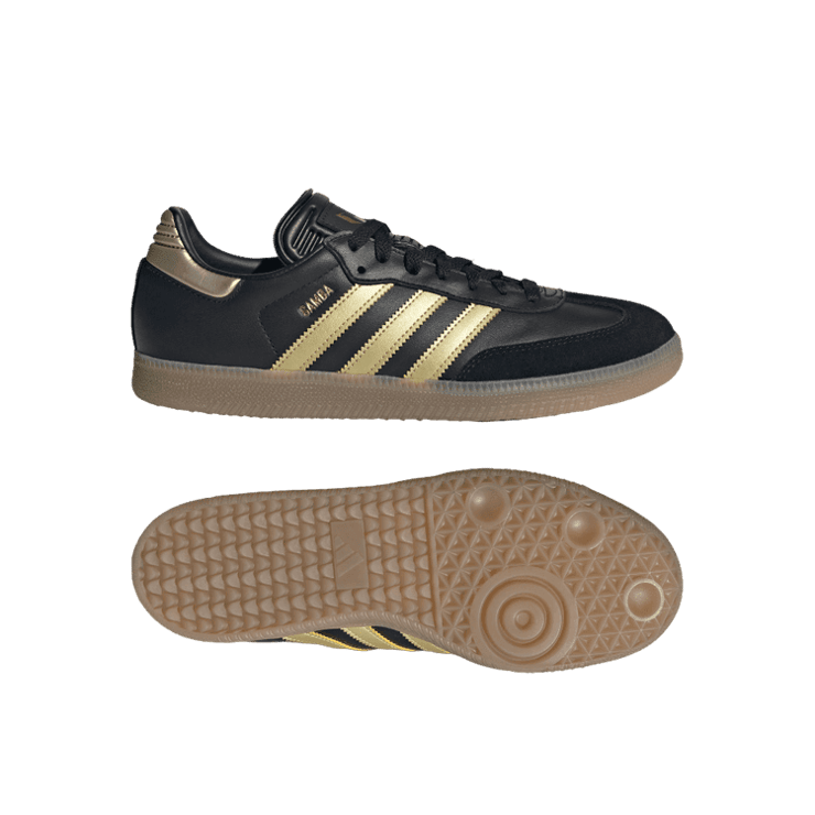 adidas Samba Lionel Messi Black Gold Angle 0