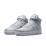 Nike Air Force 1 High Premium Wolf Grey Metallic Silver Angle 2