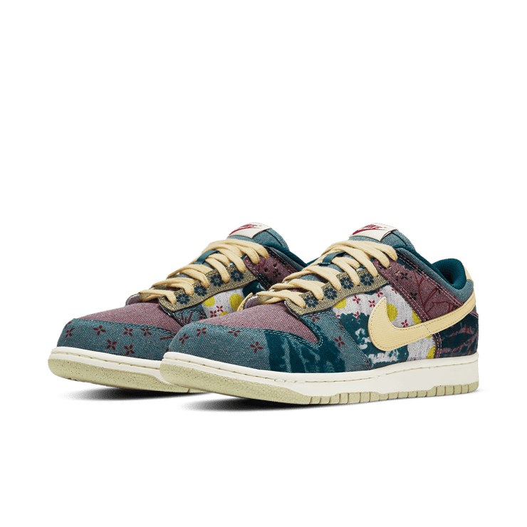 Nike Dunk Low Lemon Wash Angle 2