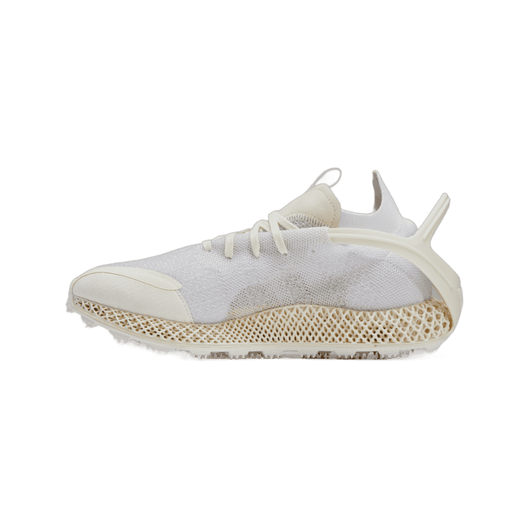 adidas Y-3 4D Runner White Angle 4