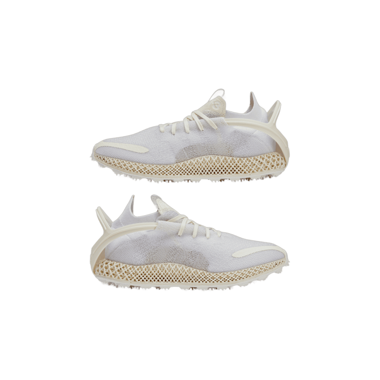 adidas Y-3 4D Runner White Angle 5