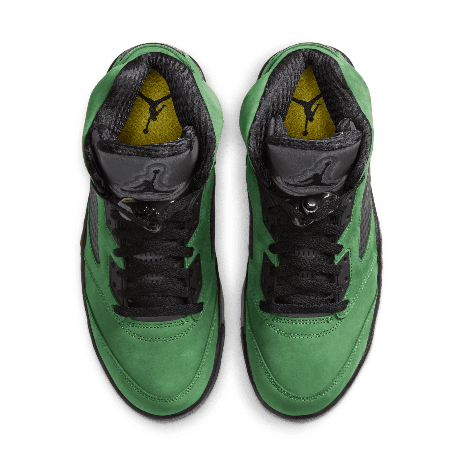 jordan 5 green yellow