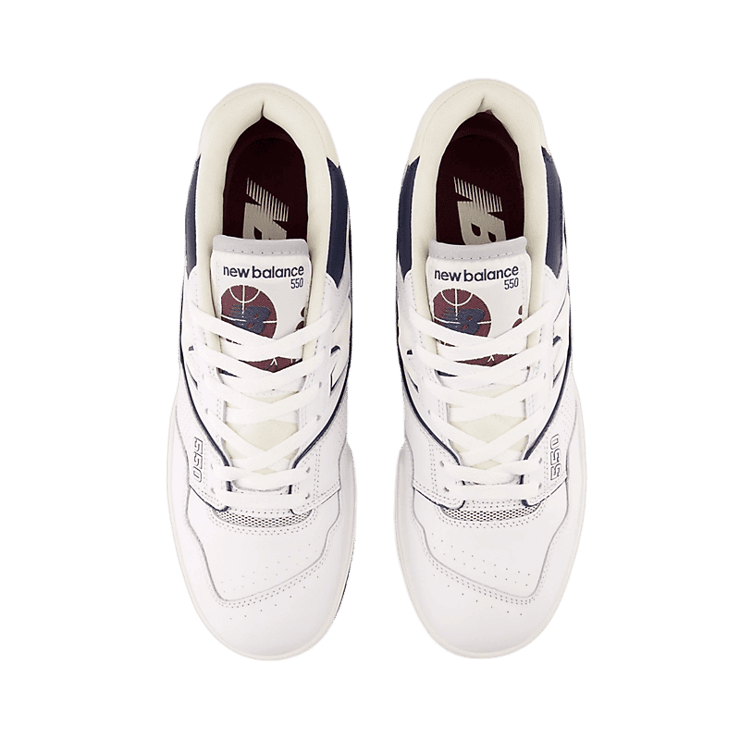 New Balance 550 White Natural Indigo Angle 1