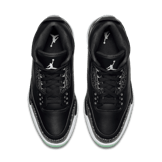 Jordan 3 Retro Golf Black Green Glow Angle 1