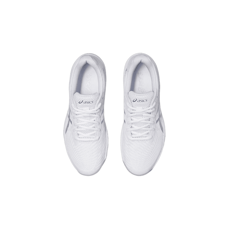 ASICS Gel Game 9 White Pure Silver (W) Angle 2