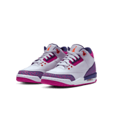 Jordan 3 Retro Barely Grape (GS) Angle 2