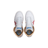 ASICS Unisex Japan L Retro White/Red Angle 1