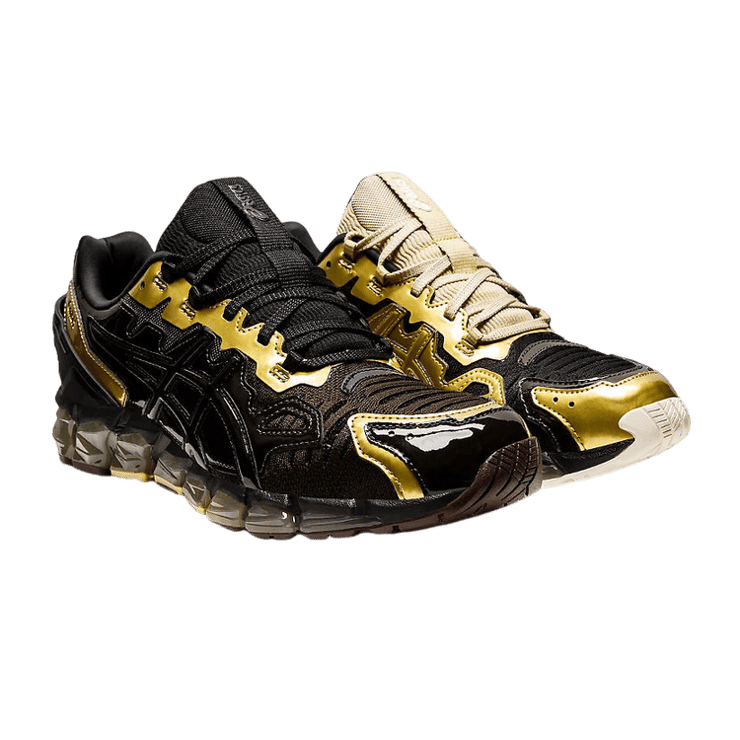 ASICS GmbH x Gel Quantum 360 6 Rich Gold Black Coffee Angle 0