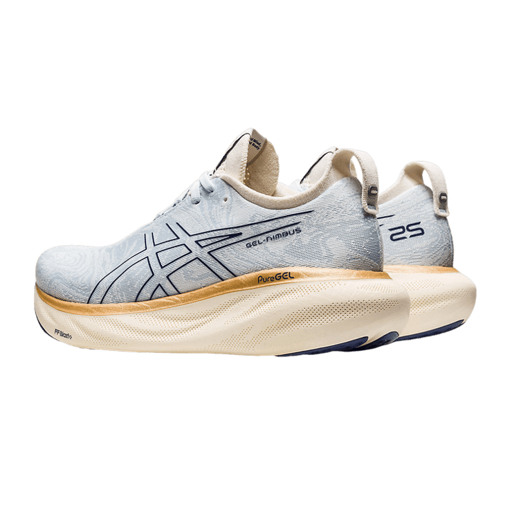 ASICS Gel-Nimbus 25 Sky Cream (W) Angle 1