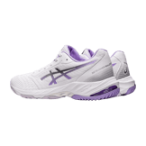 ASICS Netburner Ballistic FF 3 White Digital Violet (W) Angle 1