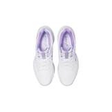 ASICS Netburner Ballistic FF 3 White Digital Violet (W) Angle 2