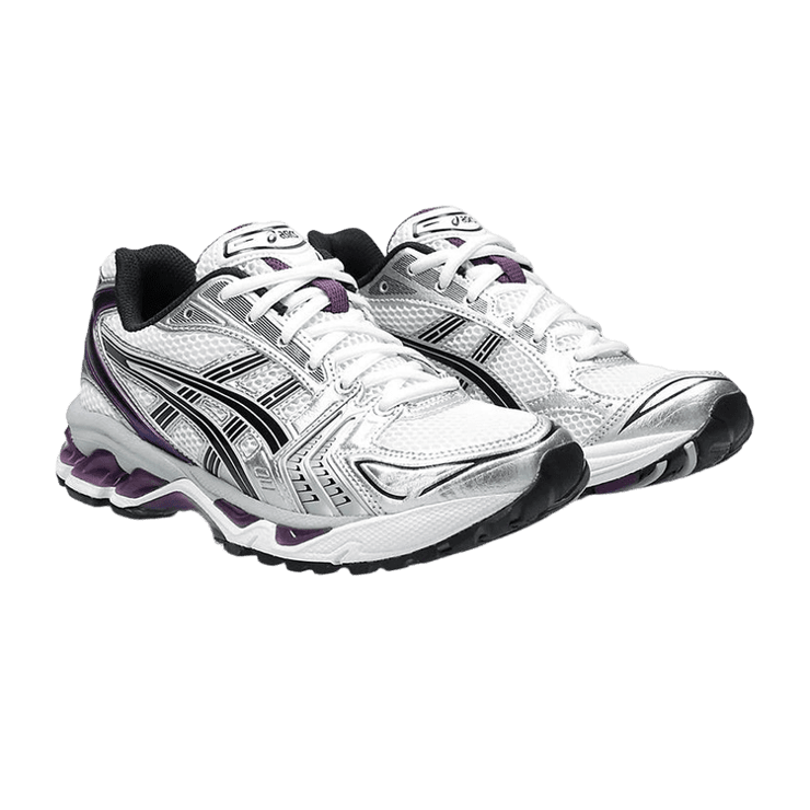 ASICS Gel-Kayano 14 White Dark Grape (W) Angle 0