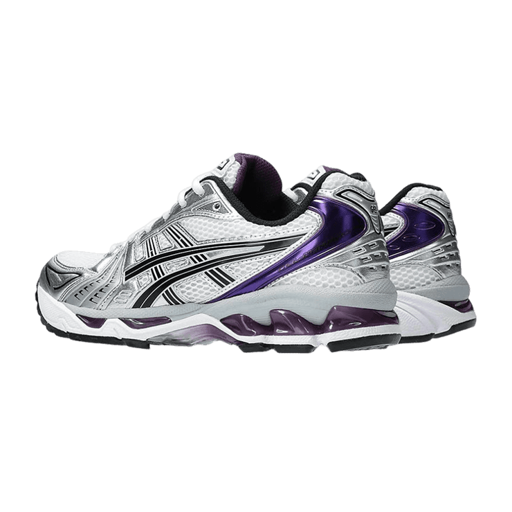 ASICS Gel-Kayano 14 White Dark Grape (W) Angle 1