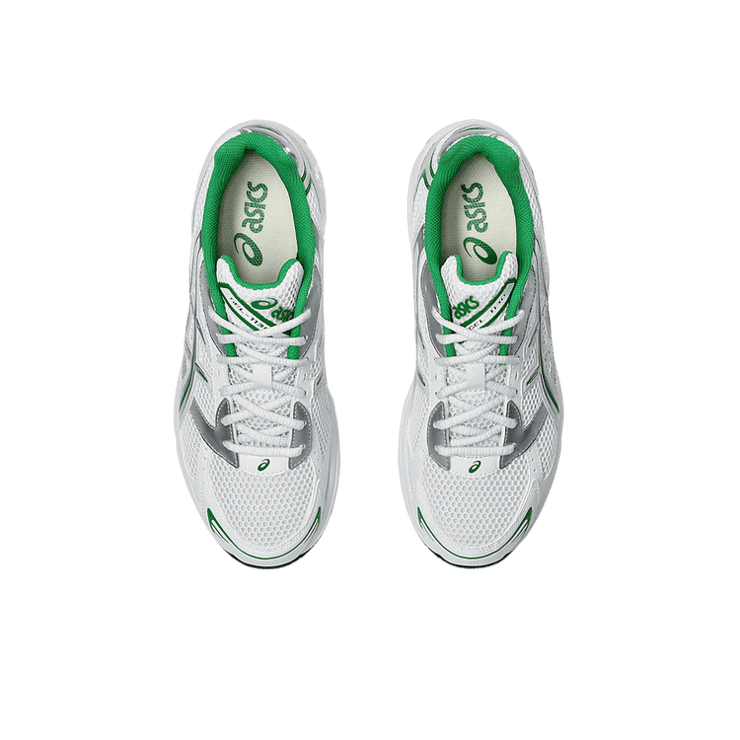 ASICS Gel-1130 White Silver Green Angle 1