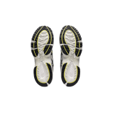 ASICS Gel 1090 White Silver Yellow Angle 2
