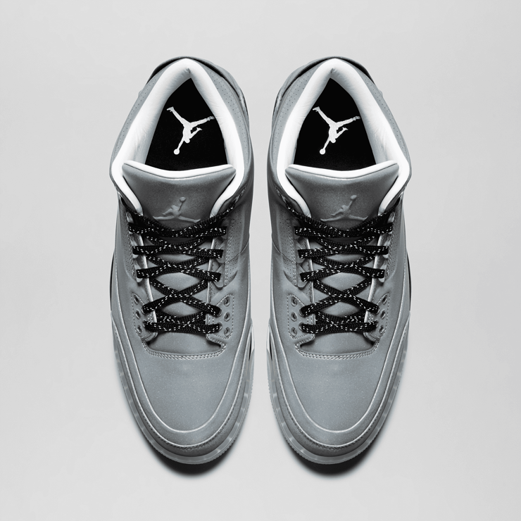 Jordan 3 Retro 5Lab3 Silver Angle 1